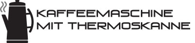 Logo - Kaffeemaschine mit Thermoskanne